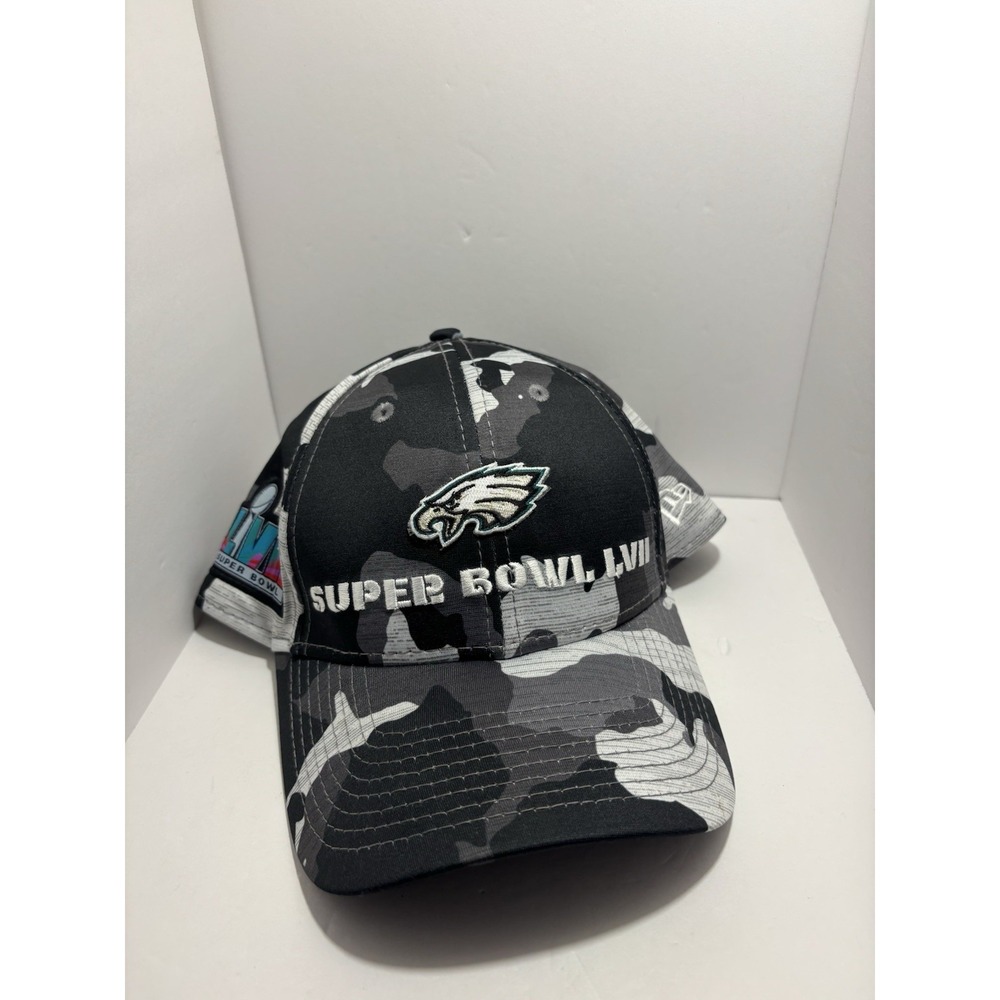 Philadelphia Eagles New Era 9FORTY 2022 NFC Champions Super Bowl 57 Camo Hat‎